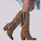 ALICE - Skórzane kowbojskie buty