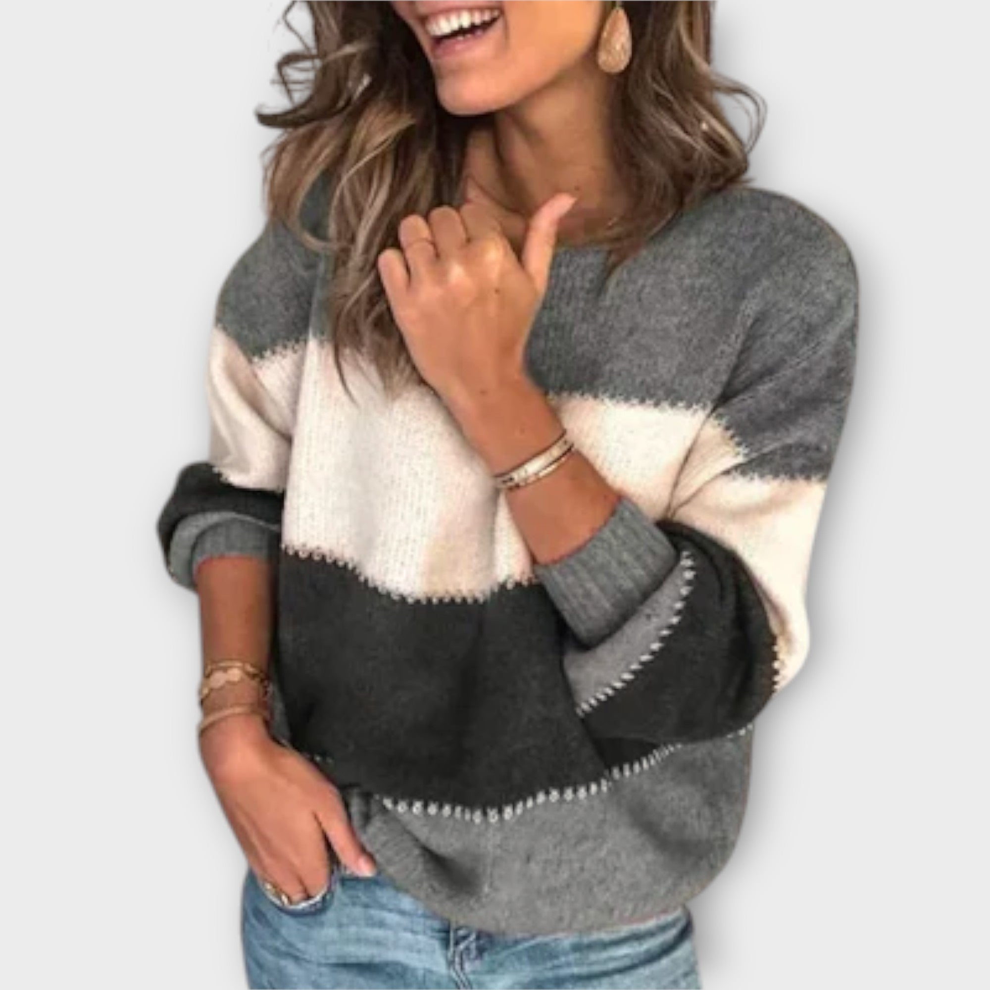 Lena - Swobodny i Przytulny Sweter