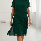Juliette – Sukienka elegancka, zwiewna z falbanami