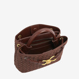 Malia | Kompaktowa Torba Woven z Regulowanym Paskiem