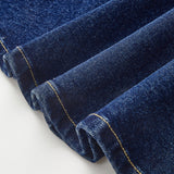 Sukienka mini z denimu z podwójnym zapięciem