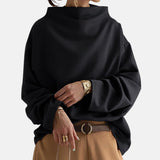 Karol - Elegancki sweter z wysokim kołnierzem