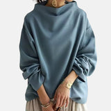 Karol - Elegancki sweter z wysokim kołnierzem