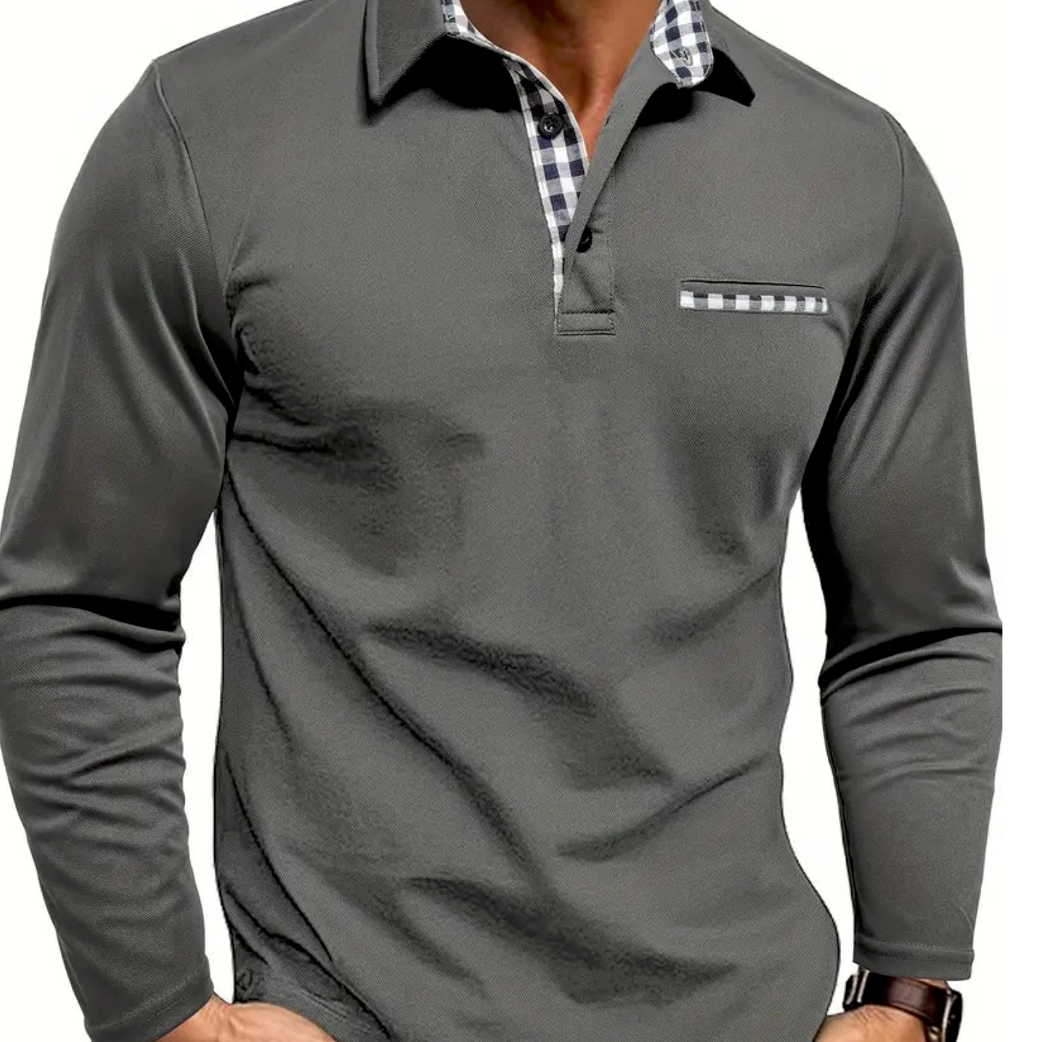 Jason™ - Koszula polo z długim rękawem