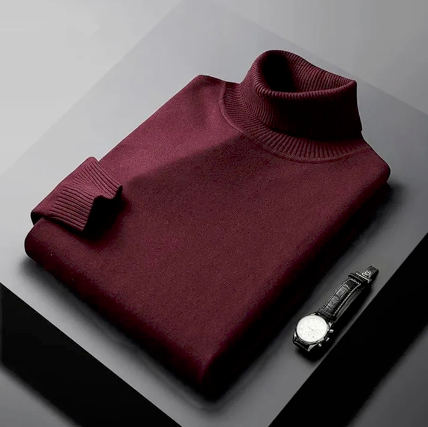 Jacek™ – Elegancki Golf z Miękkiej Dzianiny