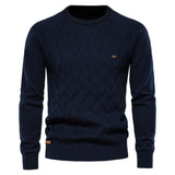 Andre™ - Męski sweter w kratkę