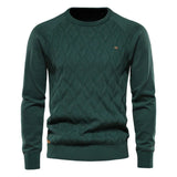 Andre™ - Męski sweter w kratkę