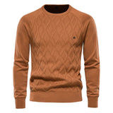 Andre™ - Męski sweter w kratkę