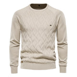 Andre™ - Męski sweter w kratkę