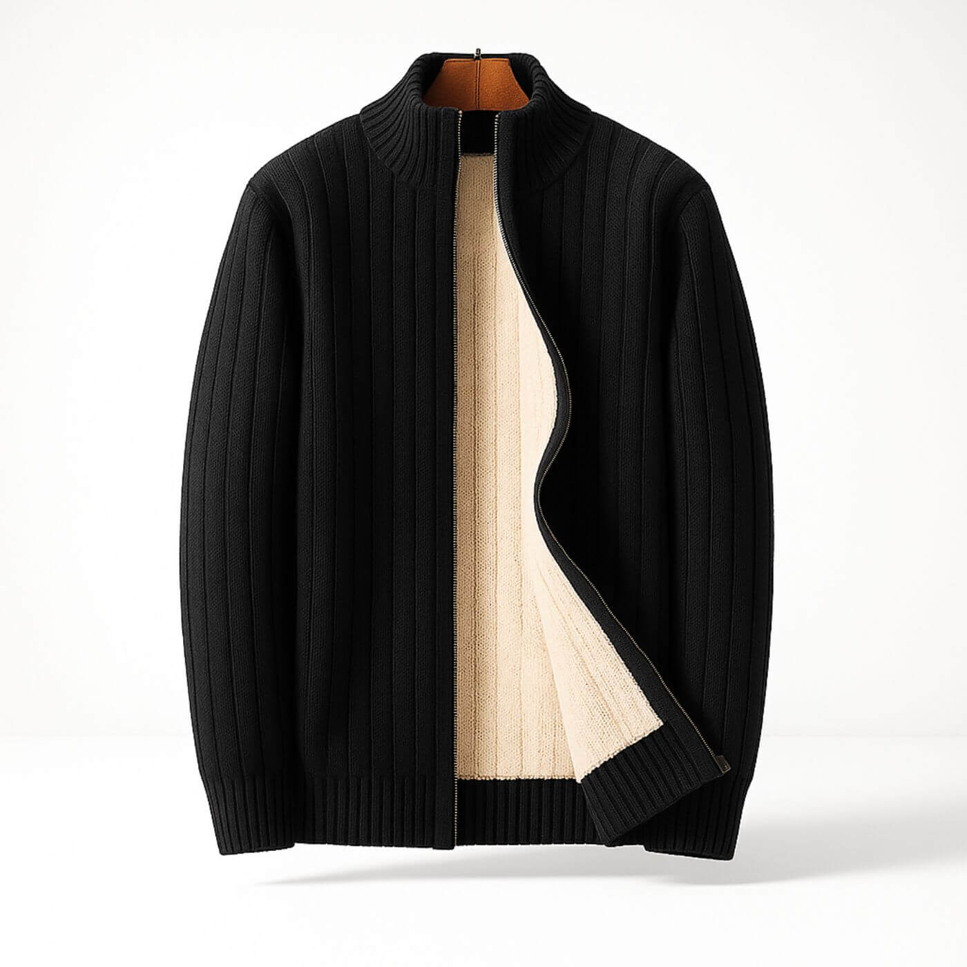 Ario™ – Ocieplany męski sweter z polarem