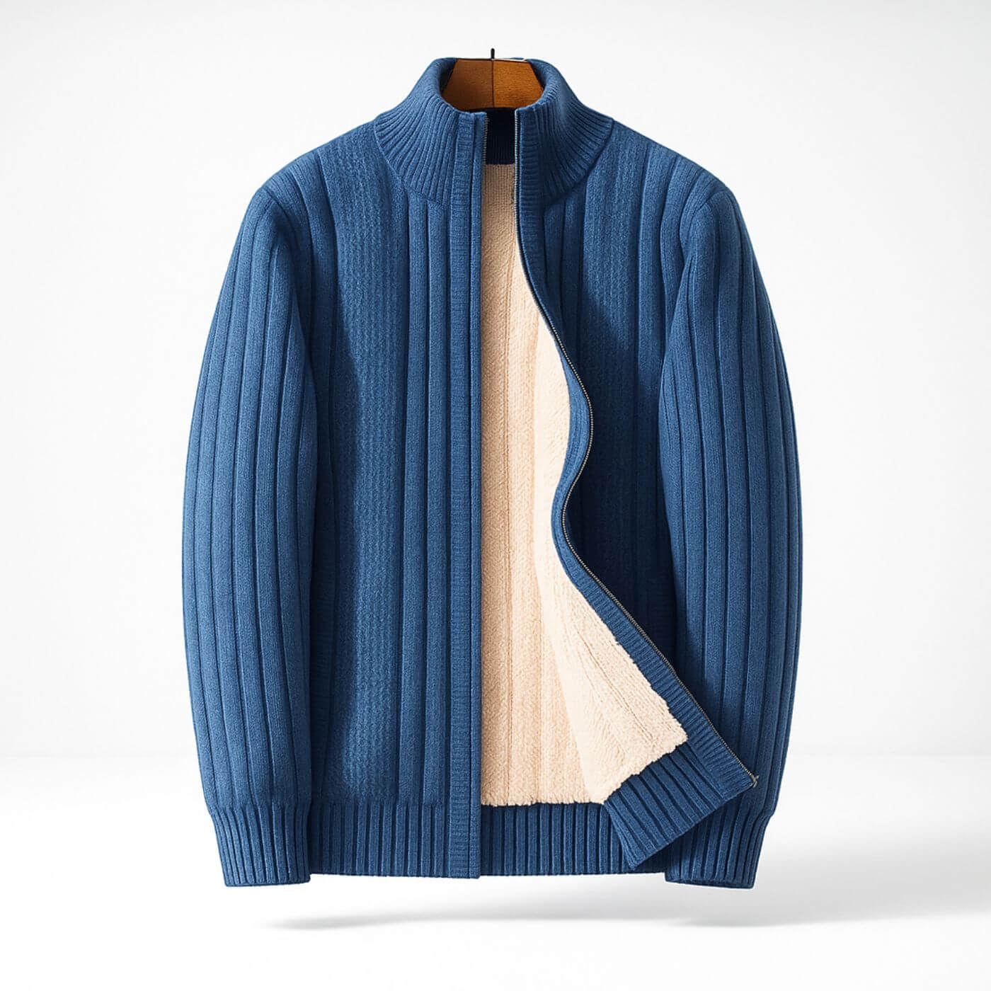 Ario™ – Ocieplany męski sweter z polarem