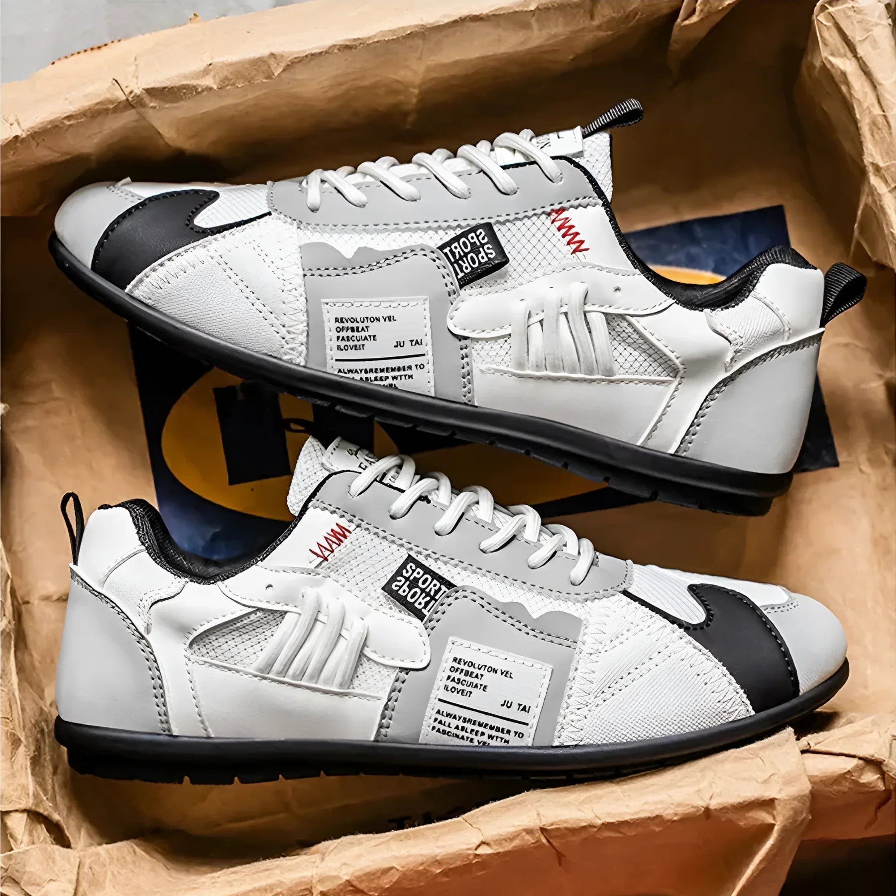Cyprien™ – Wygodne Sneakersy Sznurowane