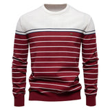 Darius™ - Męski sweter w paski