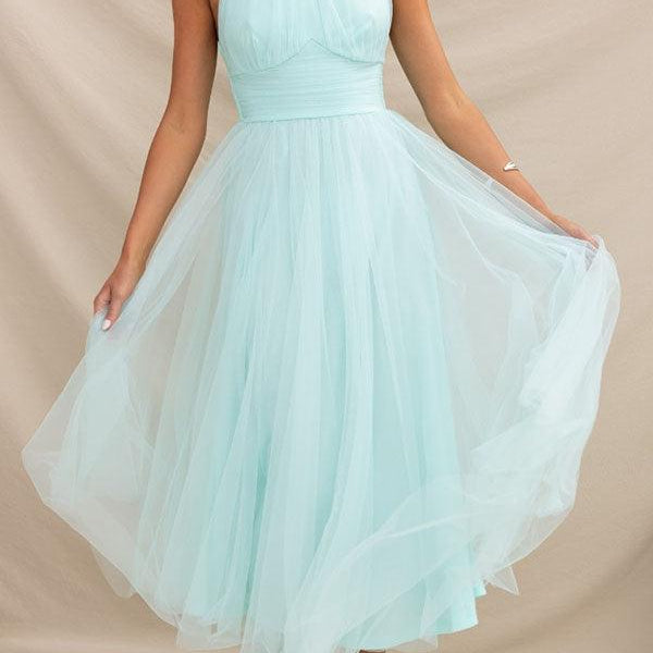 Sukienka maxi z tiulu z detalami w stylu fairy vibes