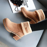 Luisa™ – Stylowe, ciepłe śniegowce ze skóry