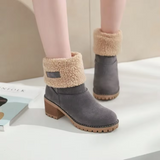 Luisa™ – Stylowe, ciepłe śniegowce ze skóry