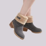 Luisa™ – Stylowe, ciepłe śniegowce ze skóry