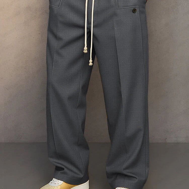 Emil™ - ELEGANCKIE SPODNIE ZE SZNURKIEM