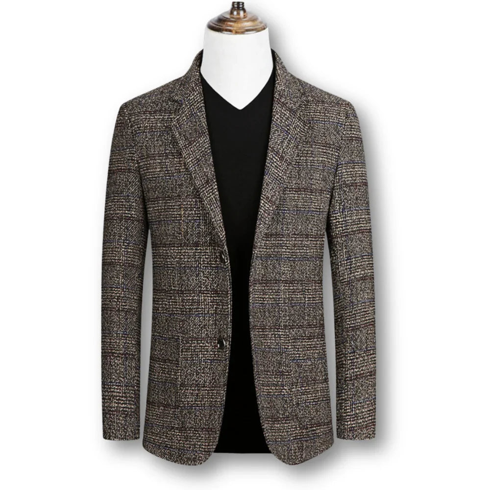 Feliks™ - Elegancka marynarka w kratę
