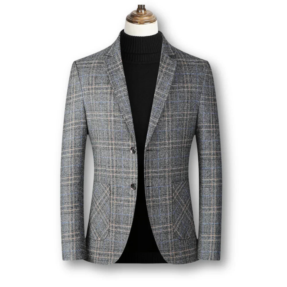Feliks™ - Elegancka marynarka w kratę