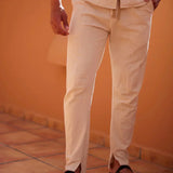Finn™ - Elegancki zestaw z lnu dla stylowego komfortu