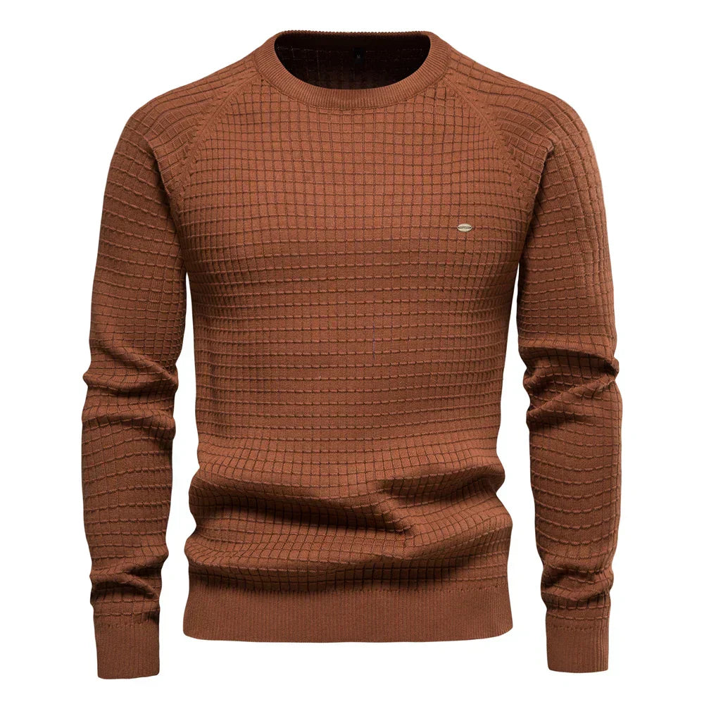 Isak™ - Męski sweter w romby