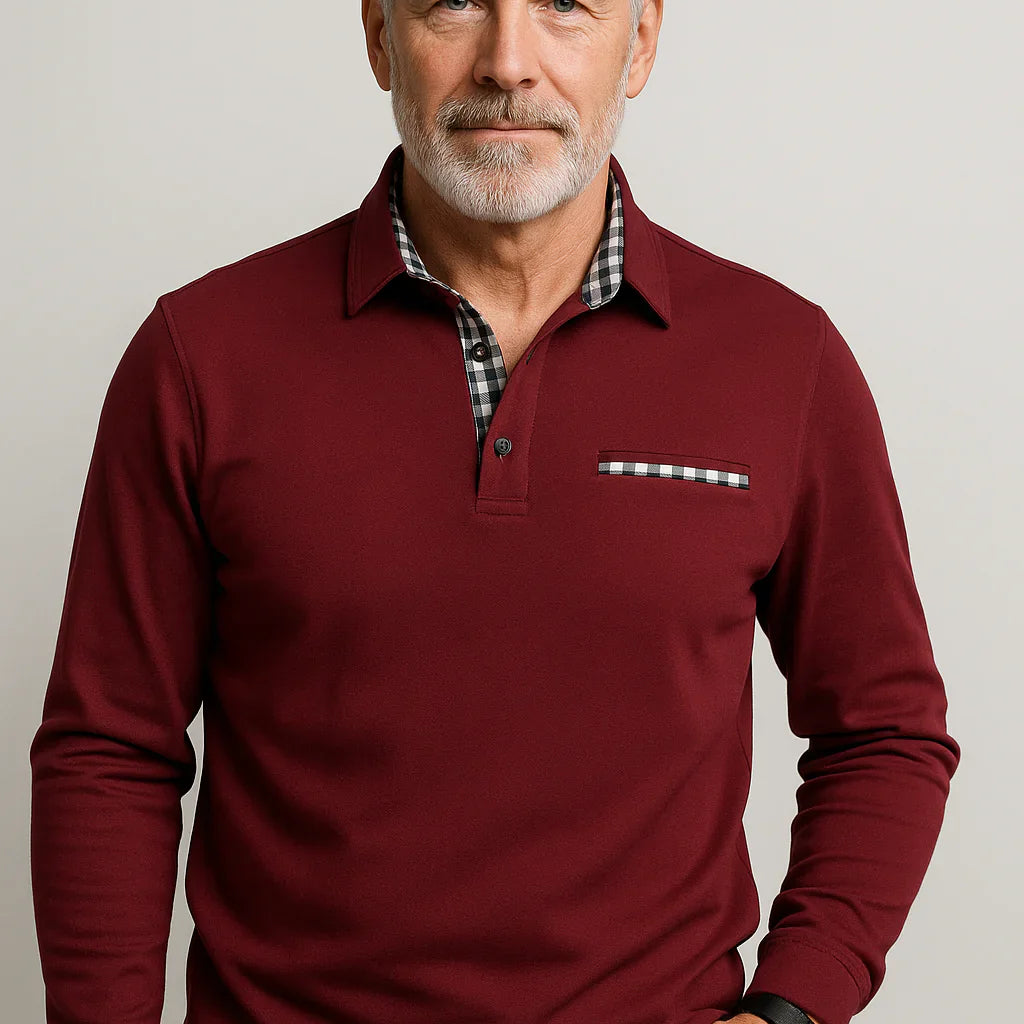 Jason™ - Koszula polo z długim rękawem