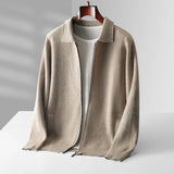 Lorenzo™ – Stylowy Kardigan z Czystej Wełny