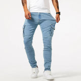 Paolo™ – Elastyczne jeansy cargo