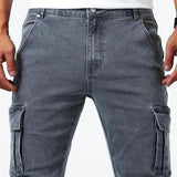 Paolo™ – Elastyczne jeansy cargo