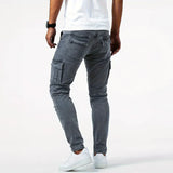 Paolo™ – Elastyczne jeansy cargo