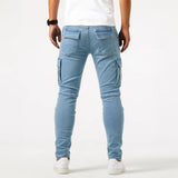 Paolo™ – Elastyczne jeansy cargo