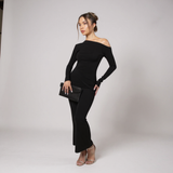 Teresa - Brokatowa Sukienka Maxi