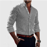 Salvatore™ - Elegancka pasiasta koszula