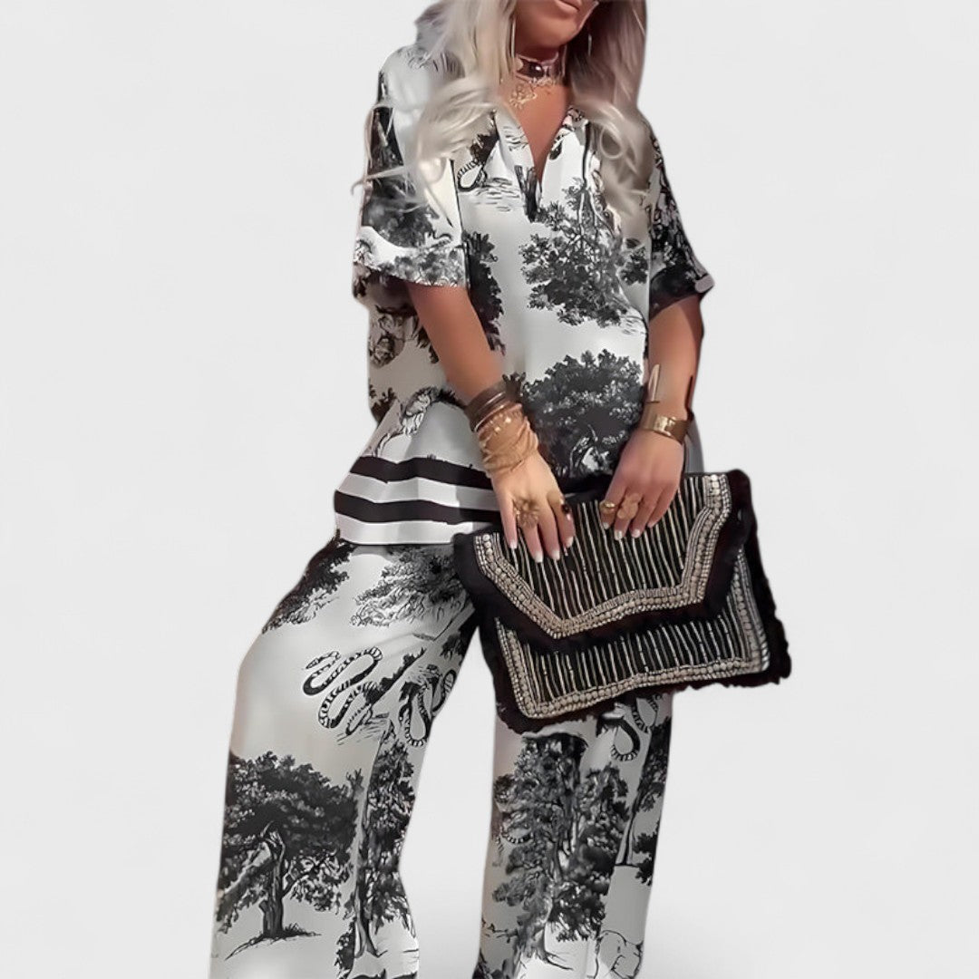 Alicja – elegancki letni komplet damski